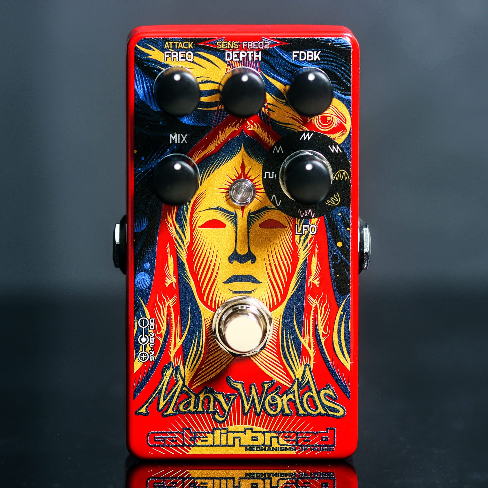 Amazon.com: Catalinbread Many Worlds Phaser Pedal : Musical